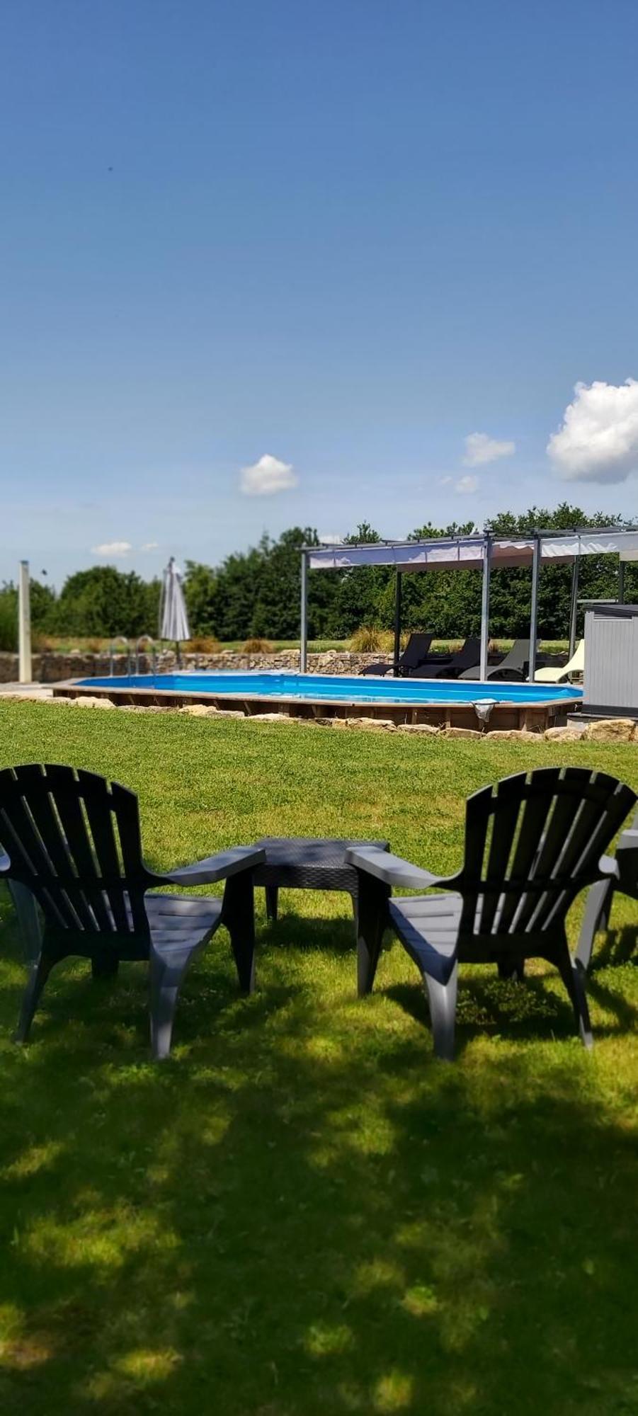 Pagéas Beautiful 2 Bed Cottage With Swimming Pool חדר תמונה